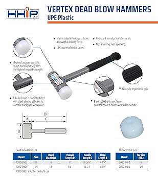 Amazon.com: HHIP Pro Series 7080-0302 Vertex Dead Blow